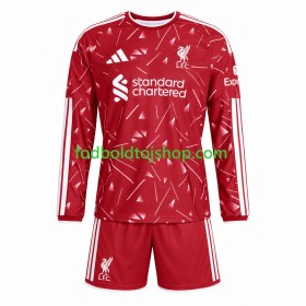 Liverpool Børn Hjemme Fodboldsæt 2026-27 L/S (+ Korte bukser)